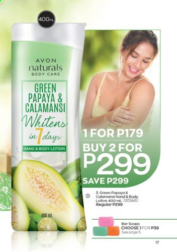 thumbnail - Avon offer  - 1.4.2021 - 30.4.2021 - Sales products - Avon, body lotion. Page 19.