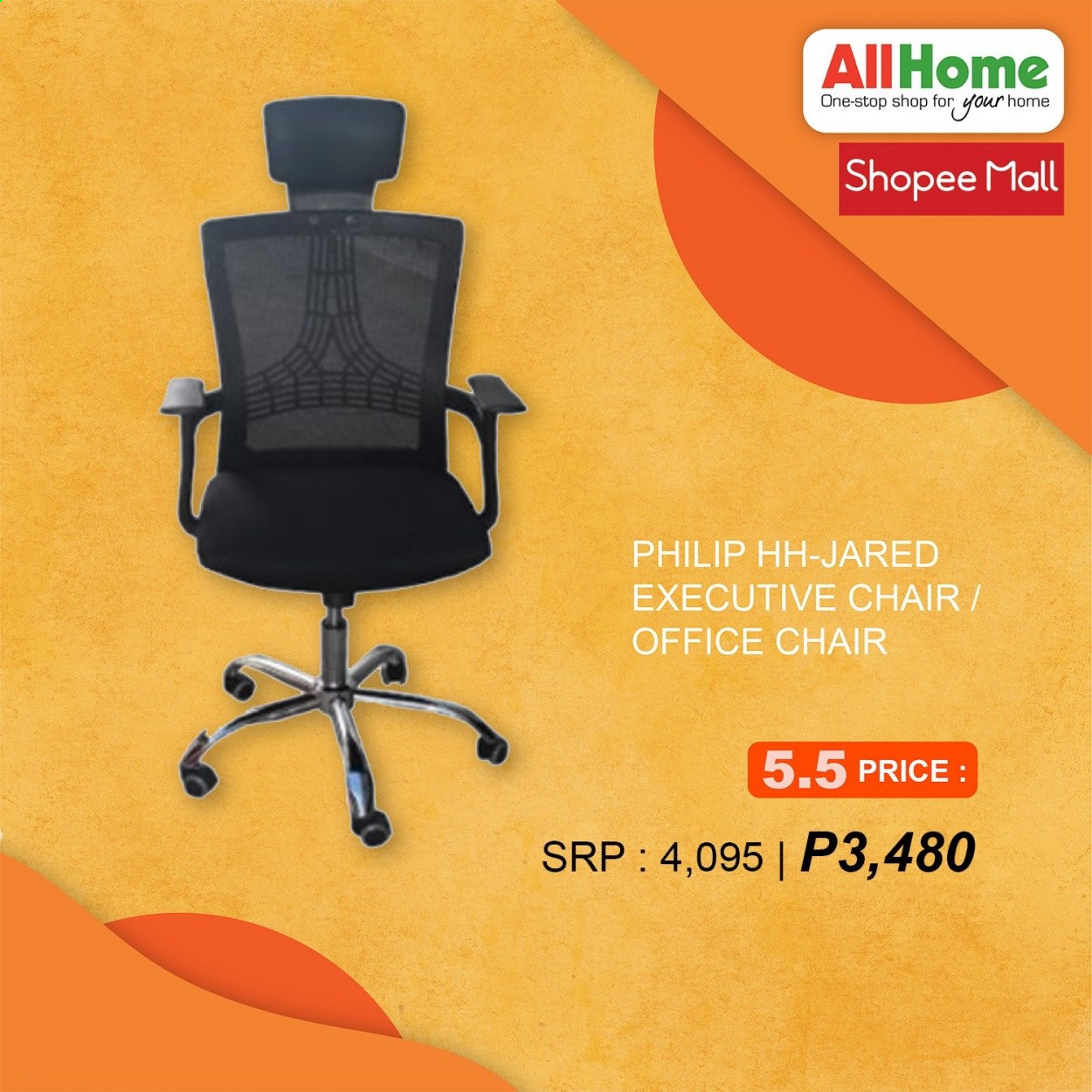 thumbnail - AllHome offer  - 5.5.2021 - 5.5.2021 - Sales products - chair, office chair. Page 7.