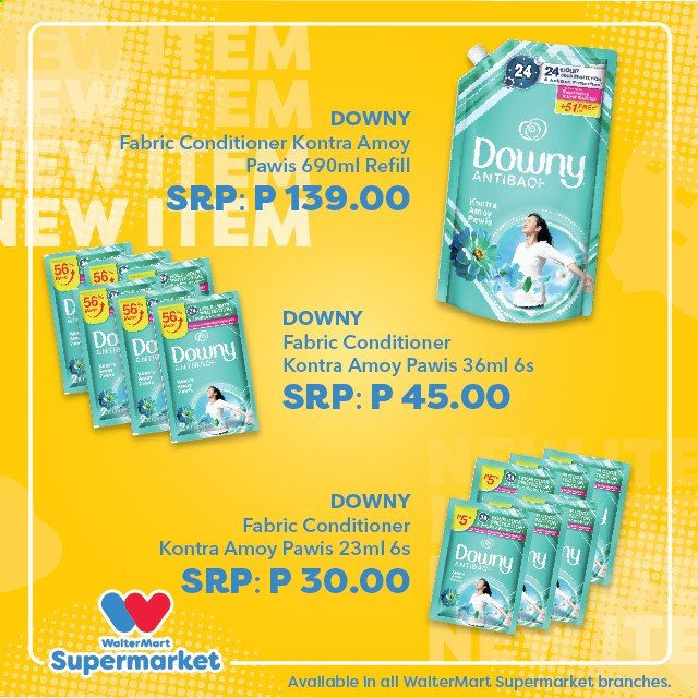thumbnail - Walter Mart offer  - Sales products - Downy Laundry. Page 3.