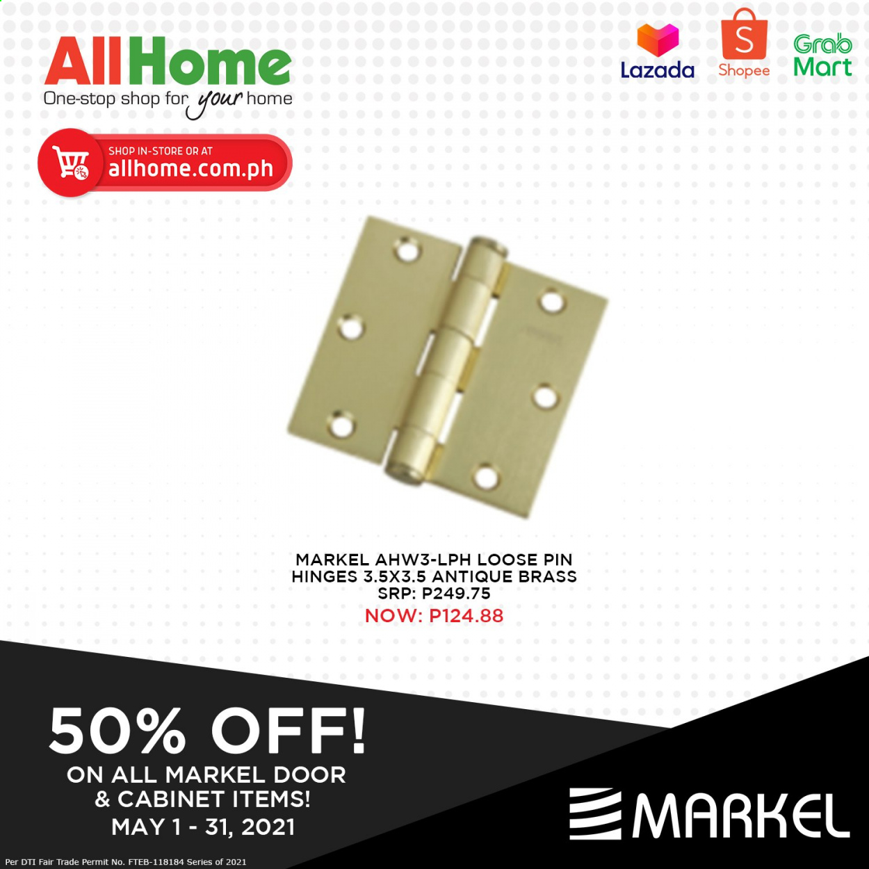 thumbnail - AllHome offer  - Sales products - cabinet. Page 4.