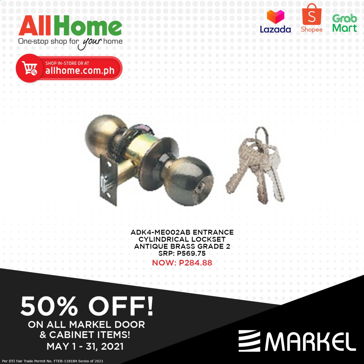 thumbnail - AllHome offer  - Sales products - cabinet. Page 7.