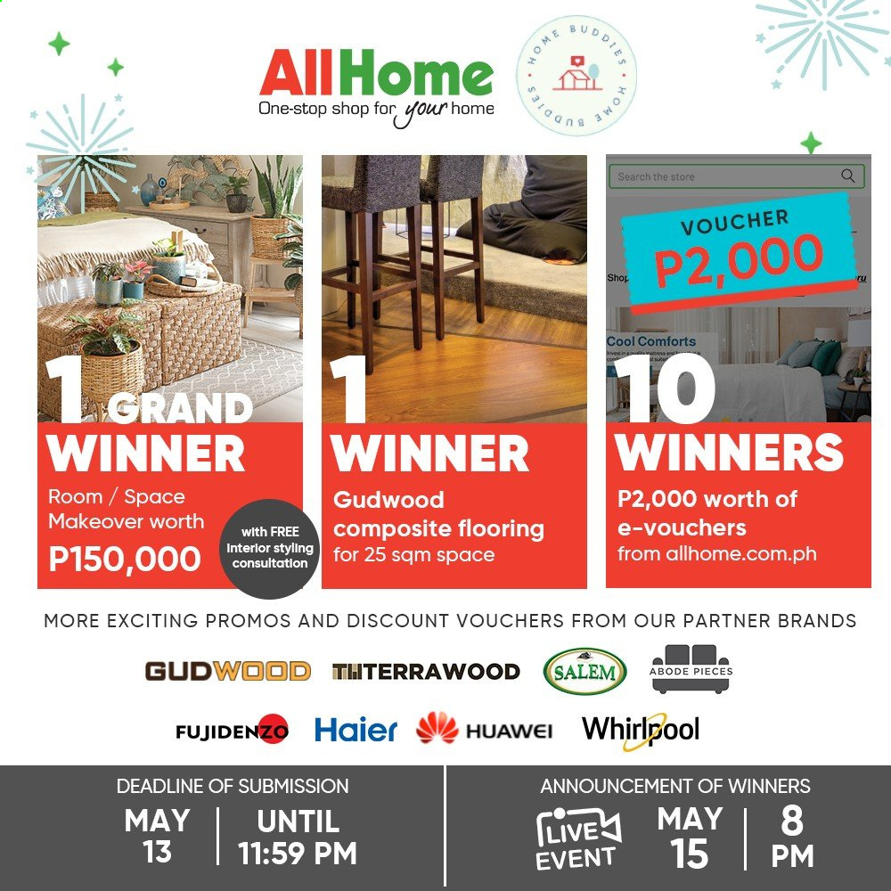thumbnail - AllHome offer  - Sales products - Huawei, Haier, Whirlpool, flooring. Page 2.