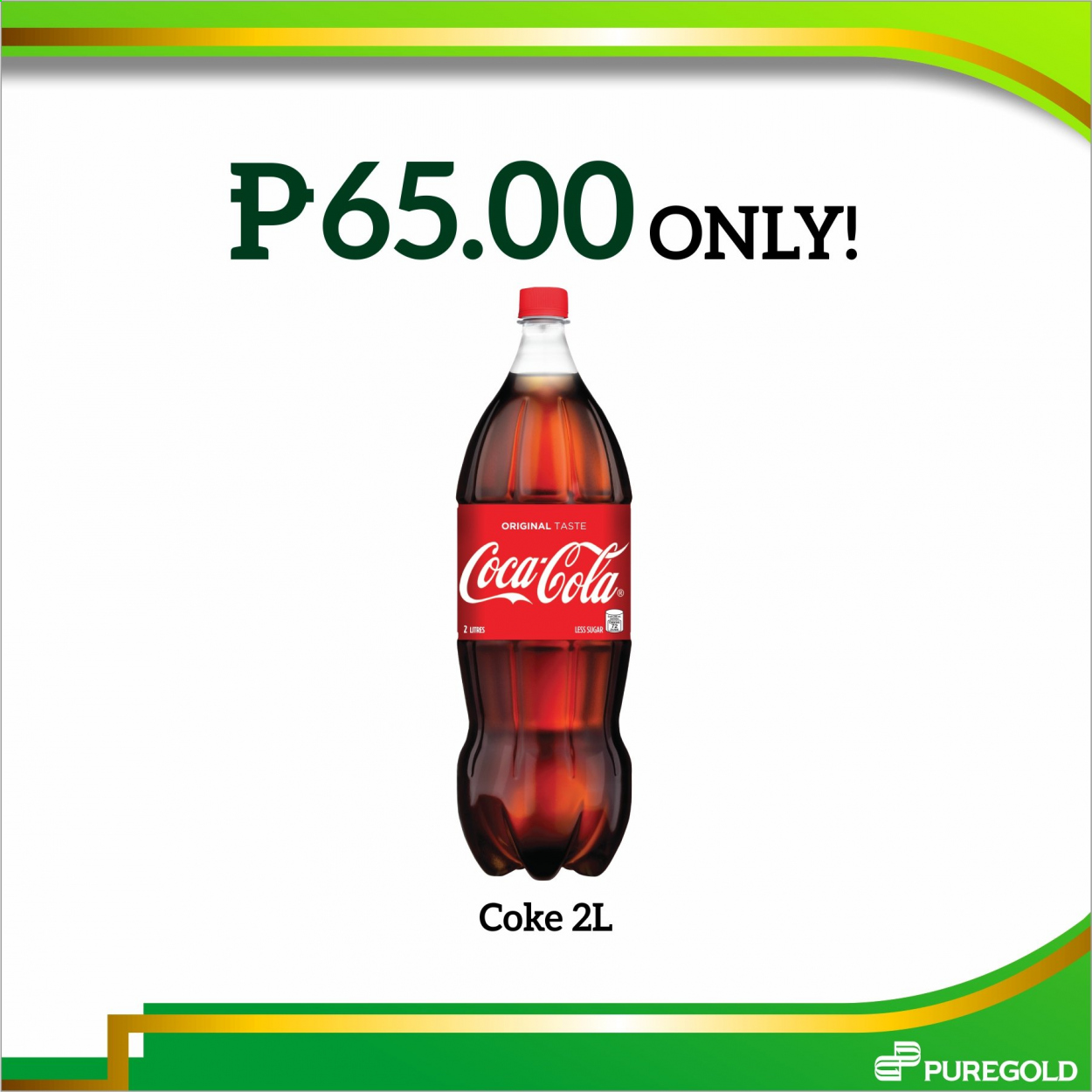 thumbnail - Puregold offer  - Sales products - Coca-Cola. Page 1.