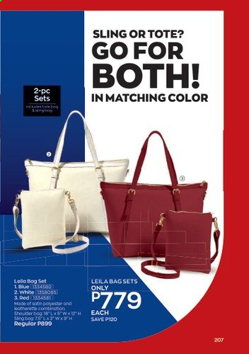thumbnail - Avon offer  - 1.6.2021 - 30.6.2021 - Sales products - bag, tote. Page 207.
