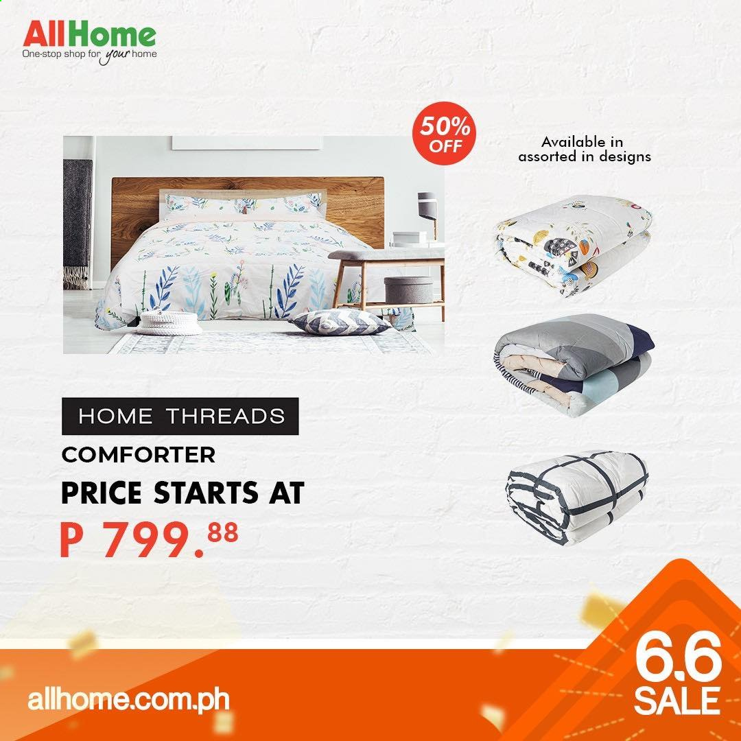 thumbnail - AllHome offer  - 6.6.2021 - 9.6.2021 - Sales products - comforter. Page 2.