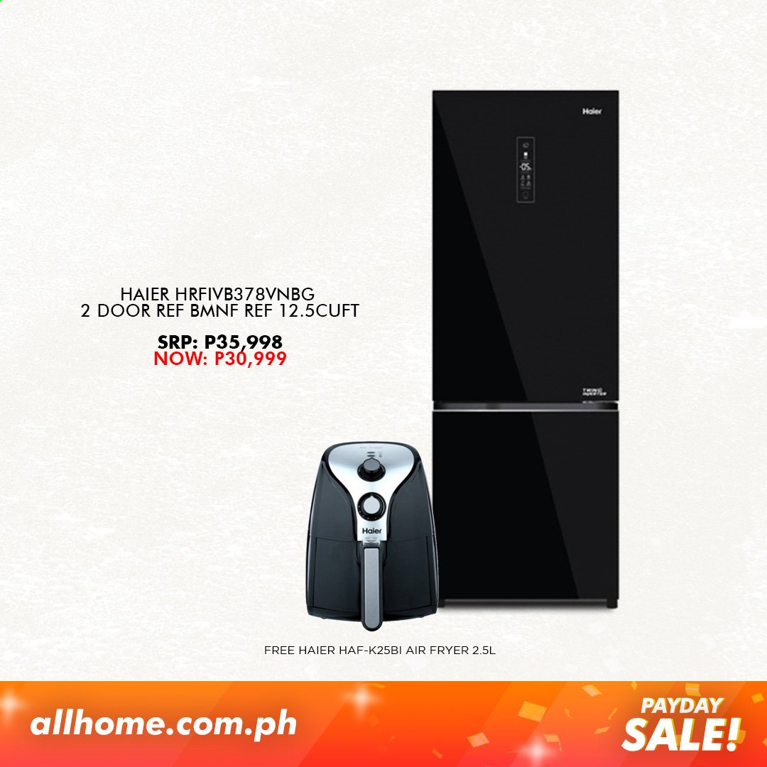 thumbnail - AllHome offer  - 15.6.2021 - 18.6.2021 - Sales products - Haier, air fryer. Page 2.