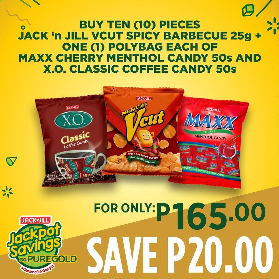 thumbnail - Puregold offer  - Sales products - potato chips, chips. Page 1.
