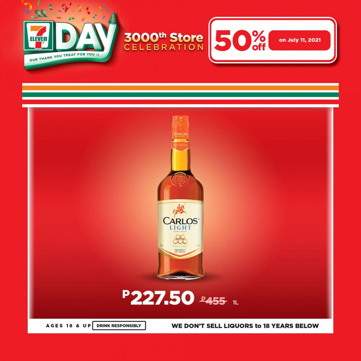 thumbnail - 7 Eleven offer  - 11.7.2021 - 11.7.2021 - Sales products - Celebration. Page 7.