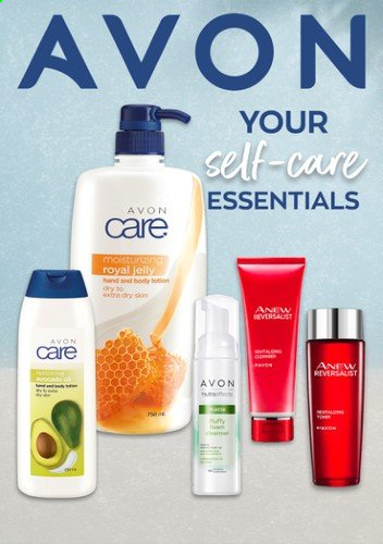 thumbnail - Avon offer  - 1.7.2021 - 31.7.2021 - Sales products - Avon, Anew, royal jelly, body lotion. Page 1.