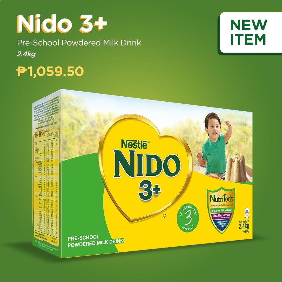 thumbnail - Puregold offer  - Sales products - Nestlé, powdered milk. Page 3.