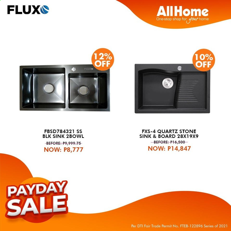 thumbnail - AllHome offer  - 15.7.2021 - 18.7.2021 - Sales products - sink. Page 2.