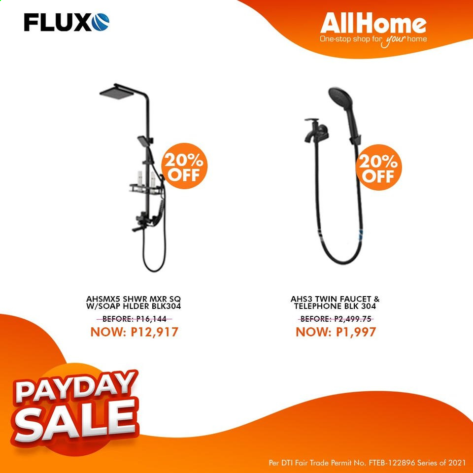thumbnail - AllHome offer  - 15.7.2021 - 18.7.2021 - Sales products - faucet. Page 3.