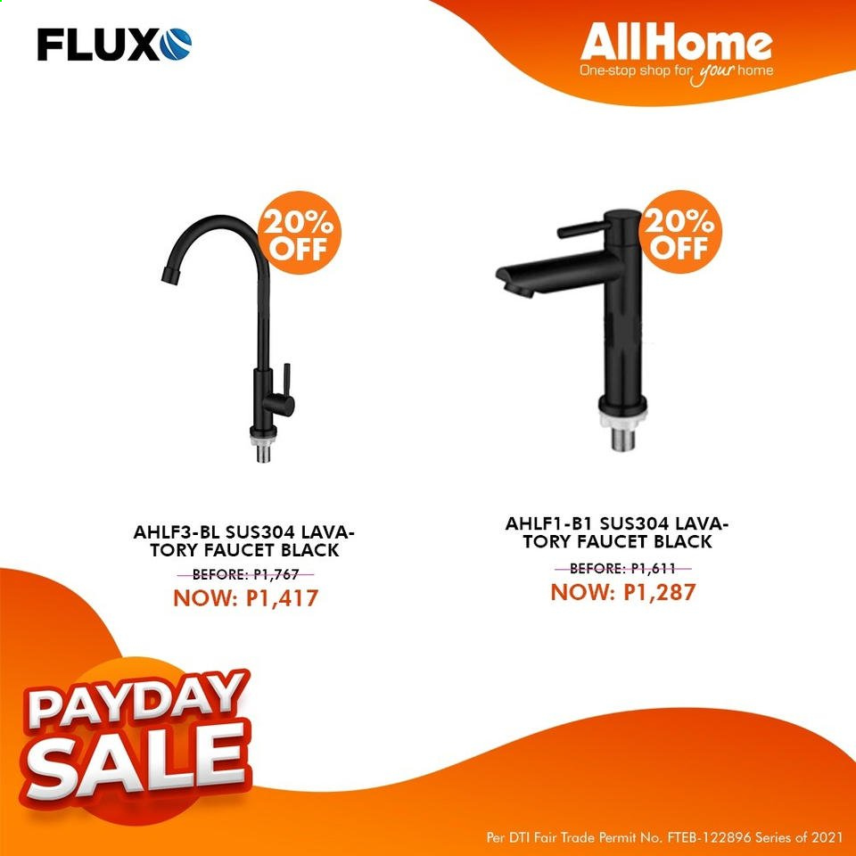 thumbnail - AllHome offer  - 15.7.2021 - 18.7.2021 - Sales products - faucet. Page 7.