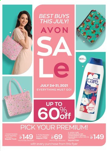 thumbnail - Avon offer  - 24.7.2021 - 31.7.2021 - Sales products - Avon. Page 1.