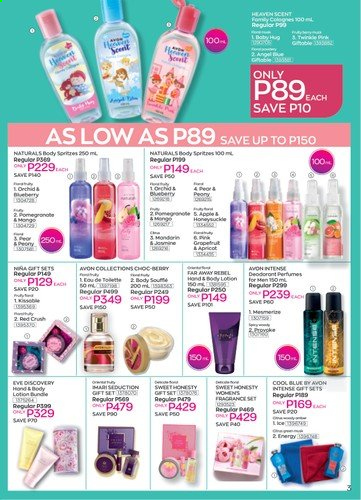 thumbnail - Avon offer  - 24.7.2021 - 31.7.2021 - Sales products - Avon, body lotion, far away, fragrance. Page 3.