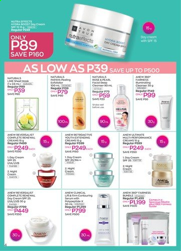 thumbnail - Avon offer  - 24.7.2021 - 31.7.2021 - Sales products - Avon, Anew, serum, Nutra Effects. Page 4.