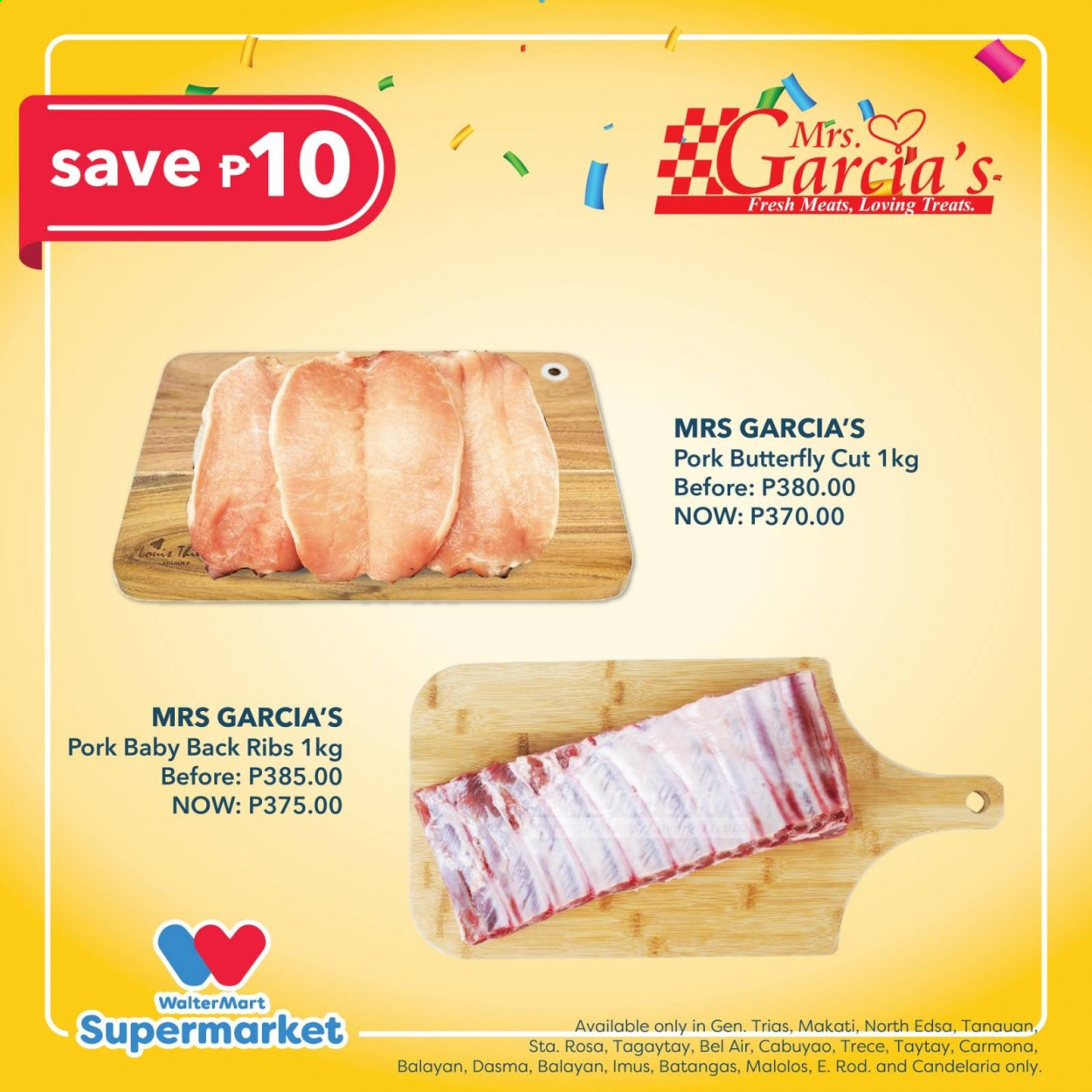 thumbnail - Walter Mart offer  - 30.7.2021 - 12.8.2021 - Sales products - pork meat, pork ribs, pork back ribs. Page 4.