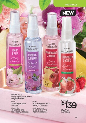 thumbnail - Avon offer  - 1.8.2021 - 31.8.2021 - Sales products - Avon. Page 59.