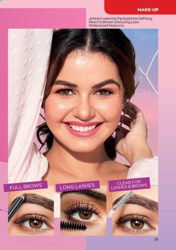 thumbnail - Avon offer  - 1.8.2021 - 31.8.2021 - Sales products - makeup. Page 75.