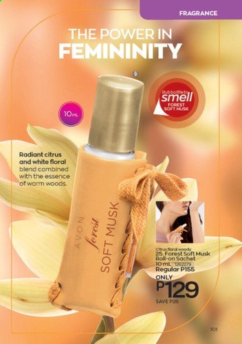 thumbnail - Avon offer  - 1.8.2021 - 31.8.2021 - Sales products - Avon, fragrance. Page 101.