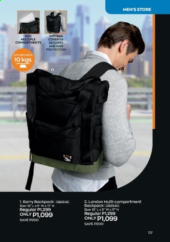 thumbnail - Avon offer  - 1.8.2021 - 31.8.2021 - Sales products - backpack, bag. Page 117.