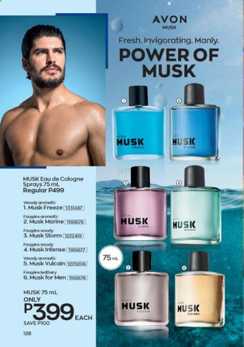 thumbnail - Avon offer  - 1.8.2021 - 31.8.2021 - Sales products - Avon, cologne. Page 128.