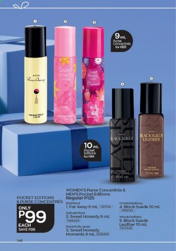 thumbnail - Avon offer  - 1.8.2021 - 31.8.2021 - Sales products - far away. Page 146.