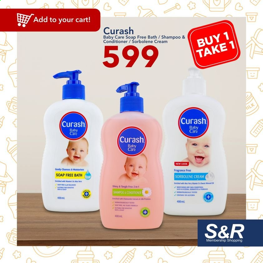 thumbnail - S&R Membership Shopping offer  - Sales products - shampoo, soap, conditioner, cart. Page 3.