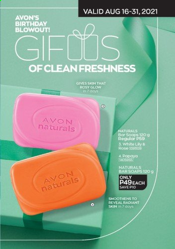 thumbnail - Avon offer  - 16.8.2021 - 31.8.2021 - Sales products - Avon. Page 9.
