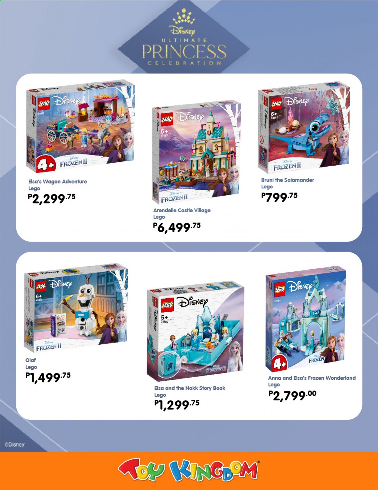thumbnail - Toy Kingdom offer  - Sales products - Disney, LEGO, wagon, princess. Page 4.