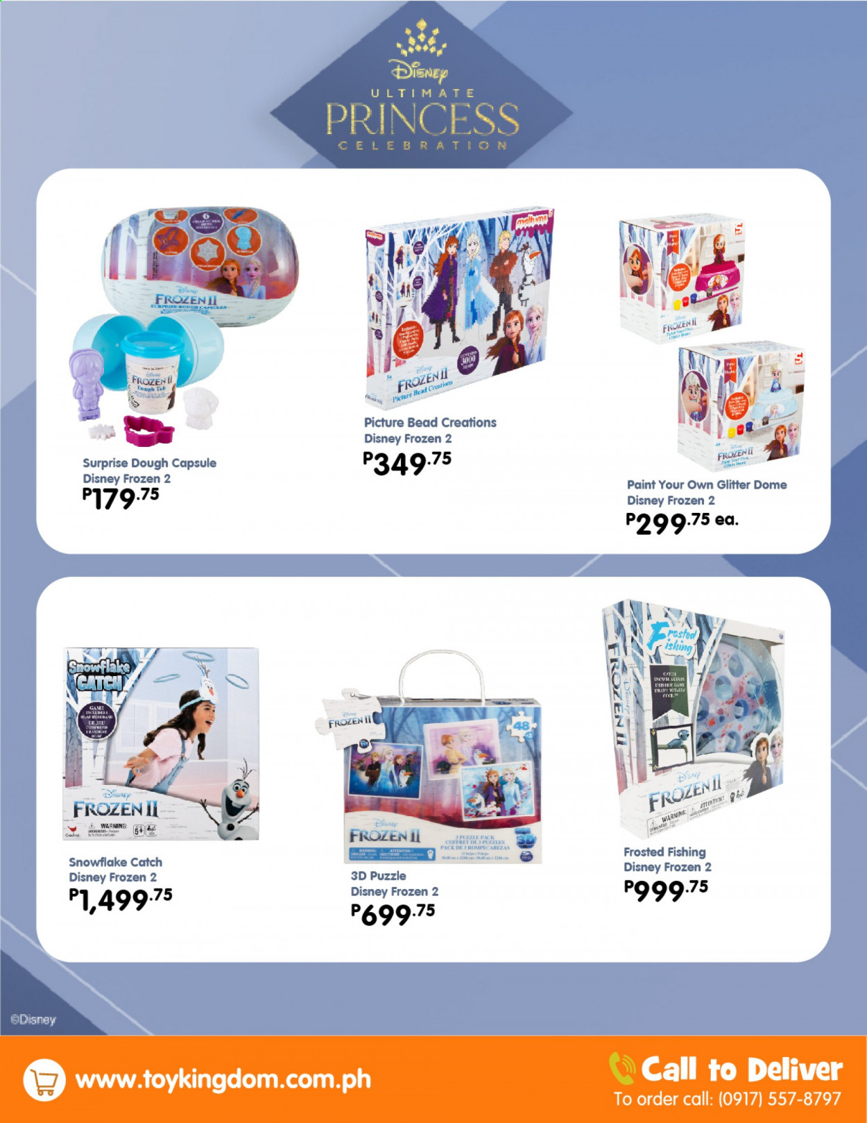 thumbnail - Toy Kingdom offer  - Sales products - Disney, glitter, puzzle, princess. Page 5.
