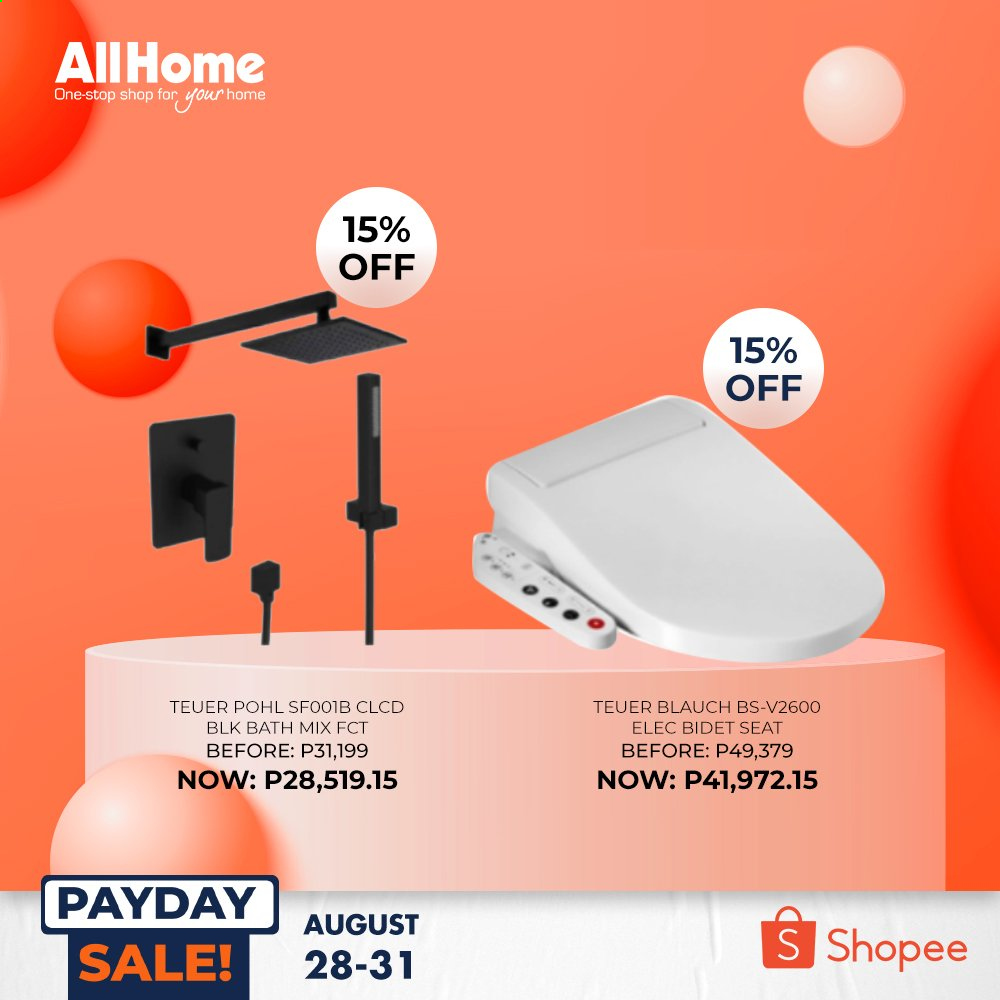 AllHome offer  - 28.8.2021 - 31.8.2021. Page 4.