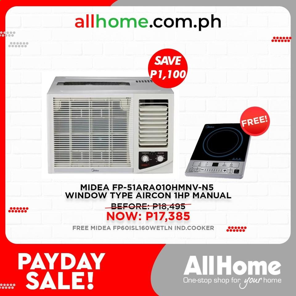 AllHome offer  - 28.8.2021 - 31.8.2021 - Sales products - Midea. Page 8.