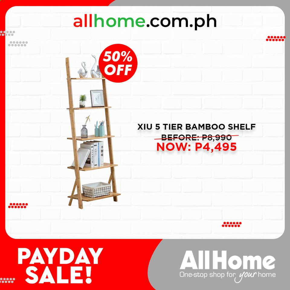 AllHome offer  - 28.8.2021 - 31.8.2021 - Sales products - shelves. Page 11.