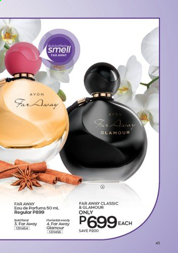 thumbnail - Avon offer  - 1.9.2021 - 30.9.2021 - Sales products - Avon, far away. Page 43.