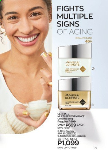 thumbnail - Avon offer  - 1.9.2021 - 30.9.2021 - Sales products - Anew, day cream, night cream. Page 79.