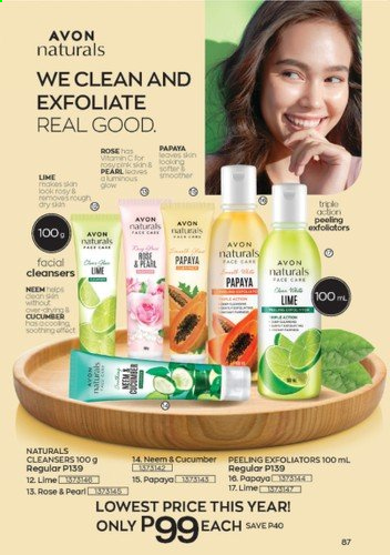 Avon offer  - 1.9.2021 - 30.9.2021 - Sales products - Ace, Avon. Page 87.
