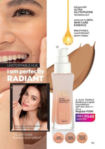thumbnail - Avon offer  - 1.9.2021 - 30.9.2021 - Sales products - Avon. Page 101.