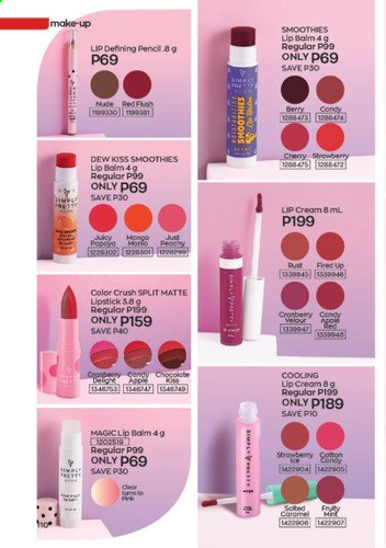 thumbnail - Avon offer  - 1.9.2021 - 30.9.2021 - Sales products - lip balm, lipstick. Page 110.