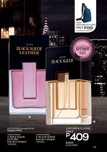 thumbnail - Avon offer  - 1.9.2021 - 30.9.2021 - Sales products - Avon, cologne, bag, cross body bag. Page 119.