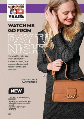 Avon offer  - 1.9.2021 - 30.9.2021 - Sales products - watch. Page 182.