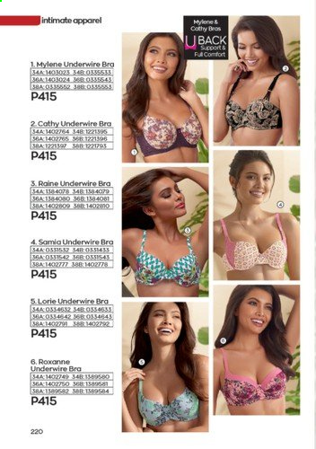 thumbnail - Avon offer  - 1.9.2021 - 30.9.2021 - Sales products - bra. Page 220.