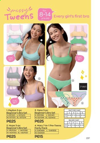 thumbnail - Avon offer  - 1.9.2021 - 30.9.2021 - Sales products - bra. Page 237.