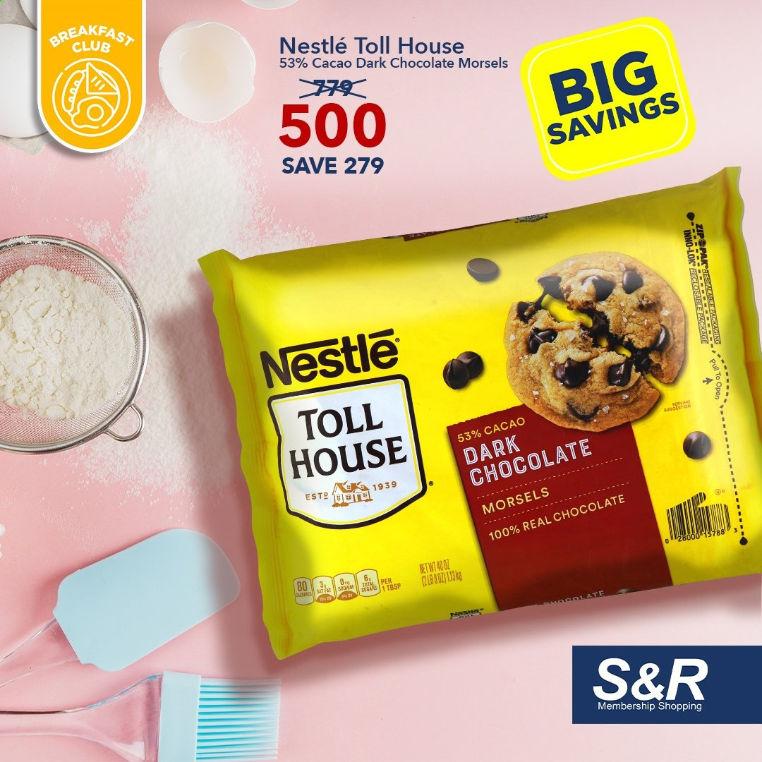 thumbnail - S&R Membership Shopping offer  - Sales products - Nestlé, chocolate, dark chocolate. Page 2.