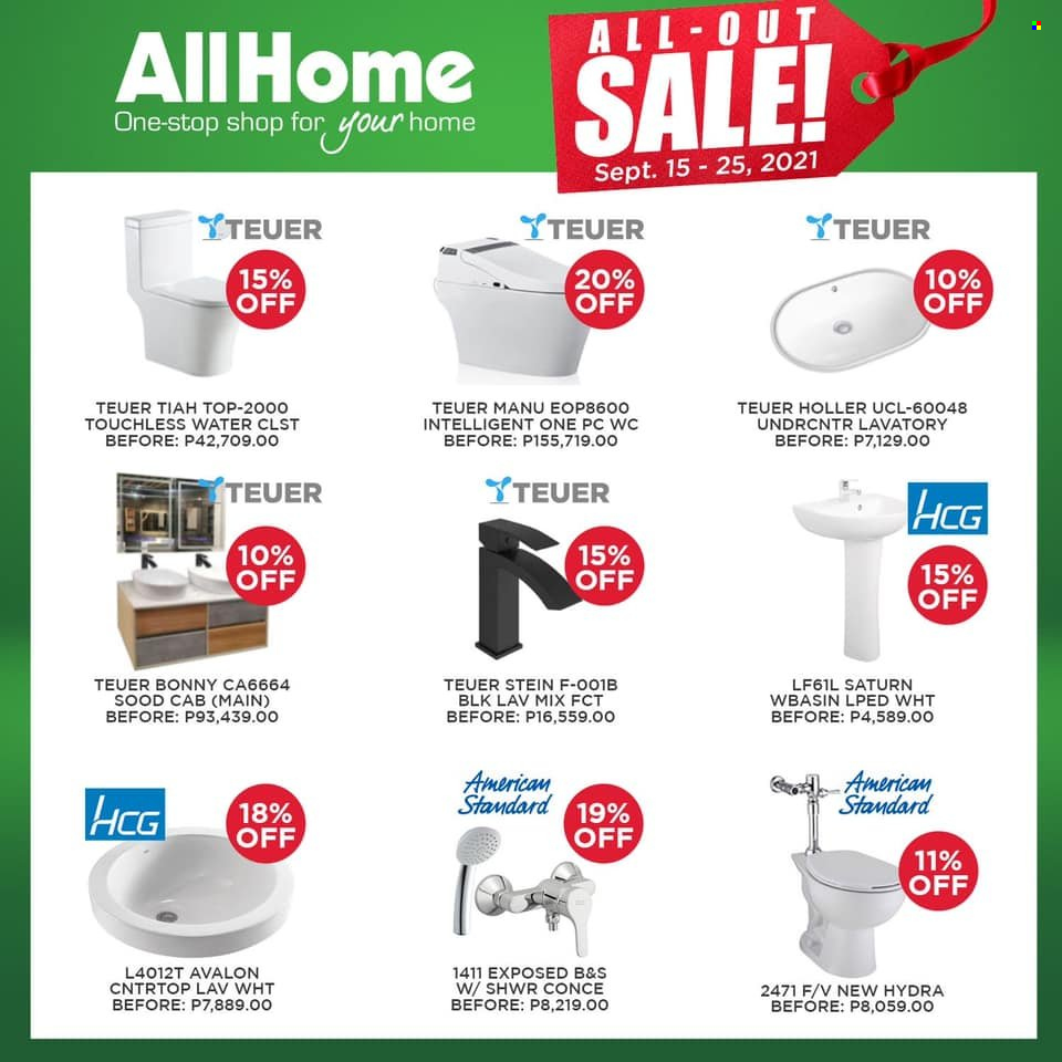 AllHome offer  - 15.9.2021 - 25.9.2021. Page 3.