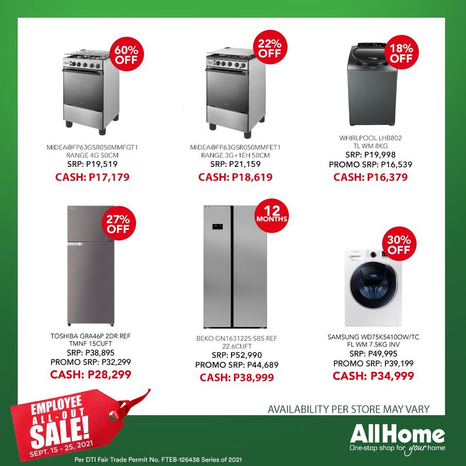 AllHome offer  - 15.9.2021 - 25.9.2021. Page 7.