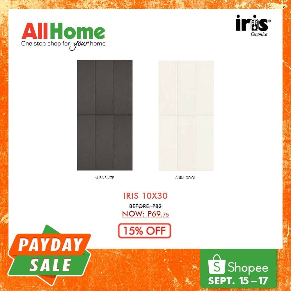 AllHome offer  - 15.9.2021 - 17.9.2021. Page 25.