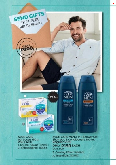 thumbnail - Avon offer  - 16.9.2021 - 30.9.2021 - Sales products - shampoo, shower gel, Avon. Page 10.