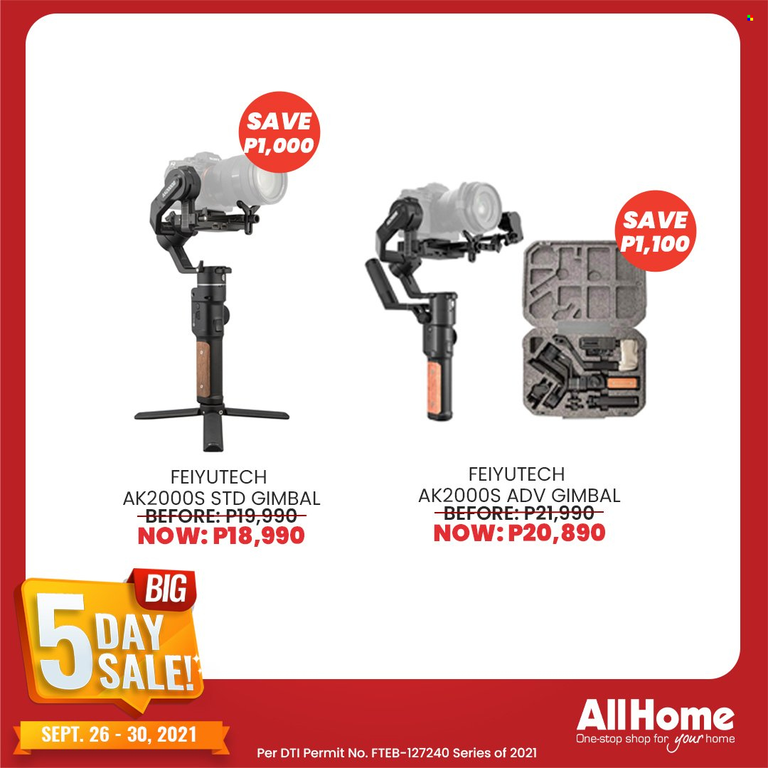 AllHome offer  - 26.9.2021 - 30.9.2021. Page 7.