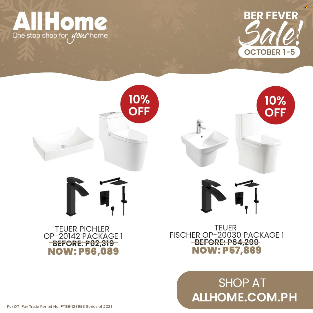 AllHome offer  - 1.10.2021 - 5.10.2021 - Sales products - Fischer. Page 13.